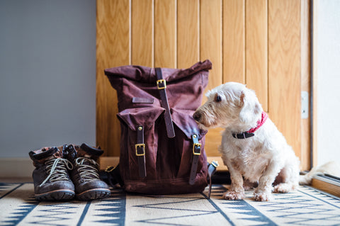 Often, boots and bags get left by the front door.