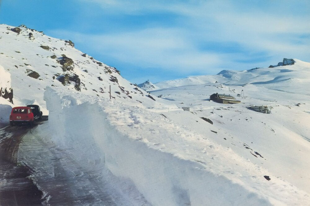 carretera sierra nevada uller esqui 