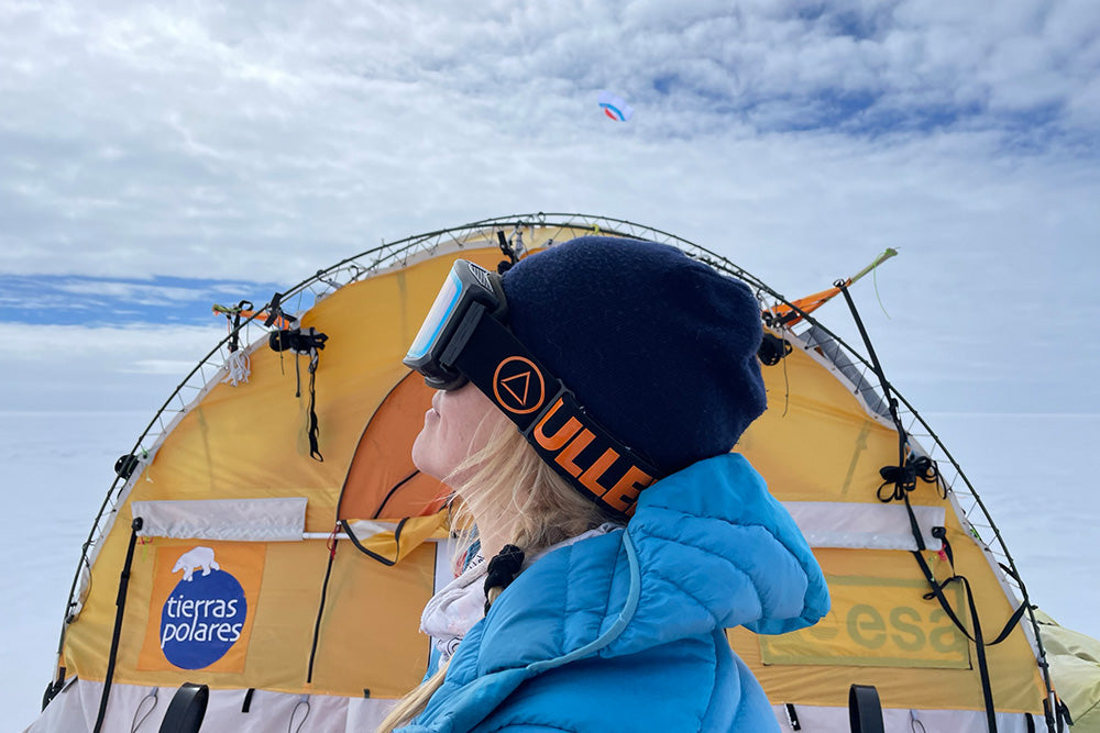 ramón larramendi uller máscaras de esquí Groenlandia trineo de nieve