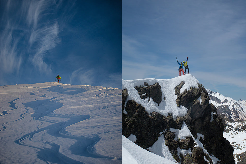 ULLER ESQUI SNOW NIEVE FREERIDE CHECHU ARRIBAS FOTOGRAFIA DE ACCION