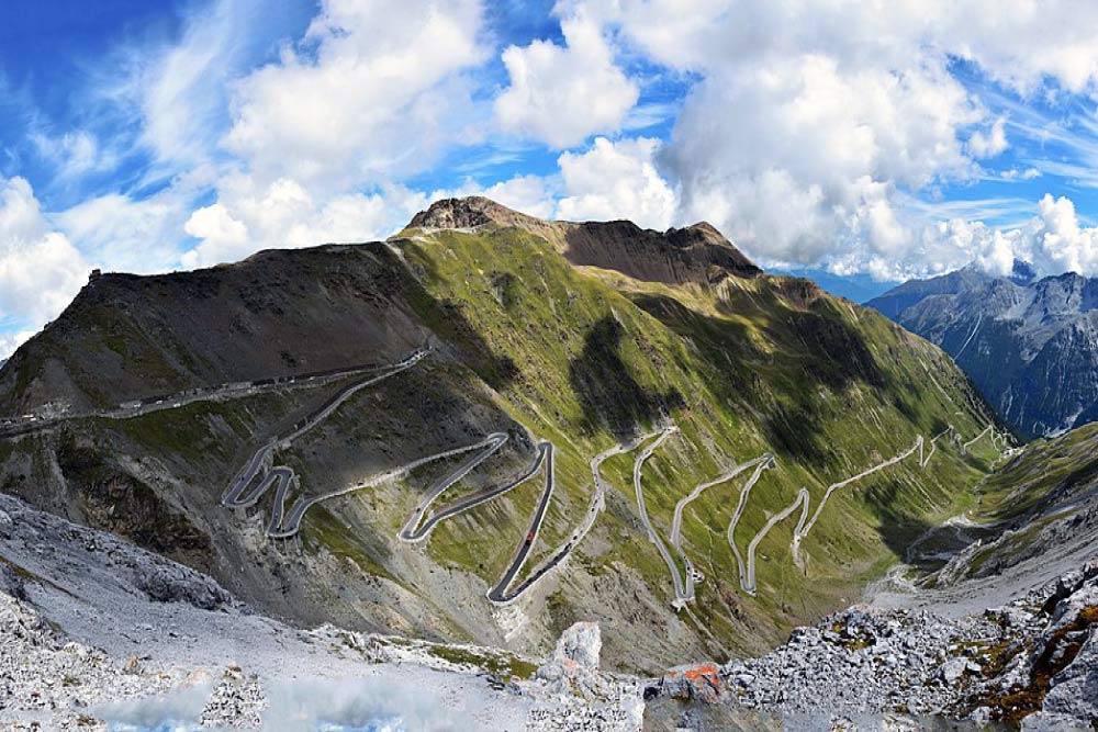 Passo Fedaia - Giro de Italia 