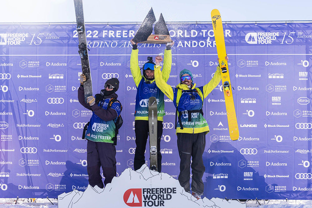 Freeride World Tour 2022 Ordino Alcalis Andorra Uller