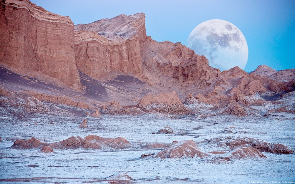 Valle de la Luna Chile LOS 10 VALLES MÁS ALUCINANTES DEL MUNDO