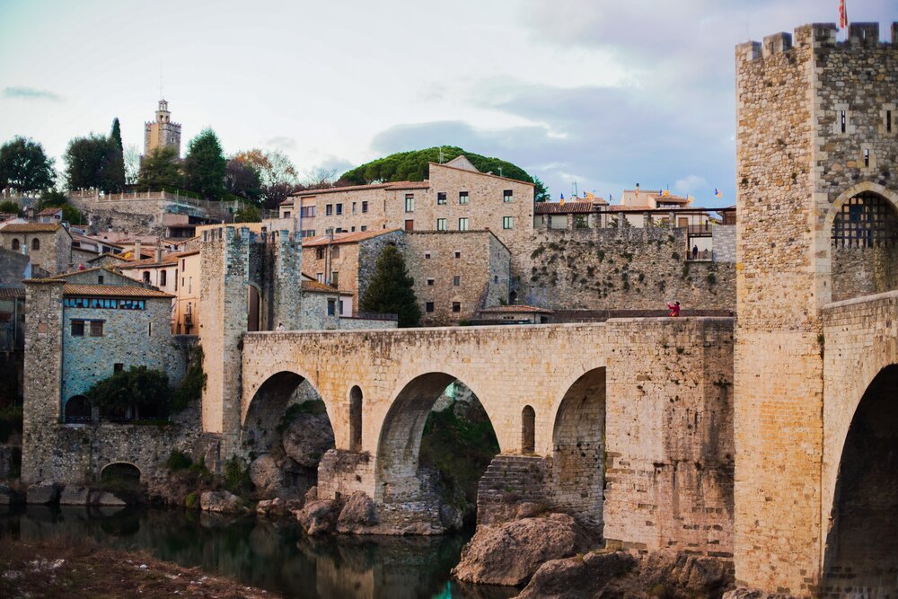 Besalú pueblos invierno uller