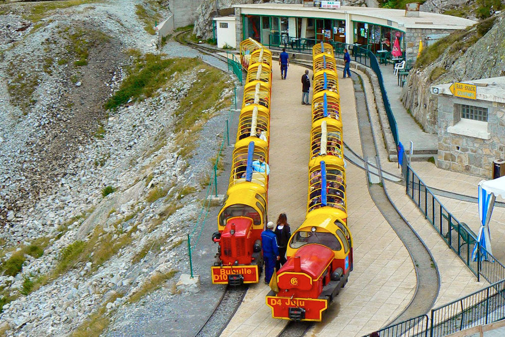 uller tren Artouste historia montañas