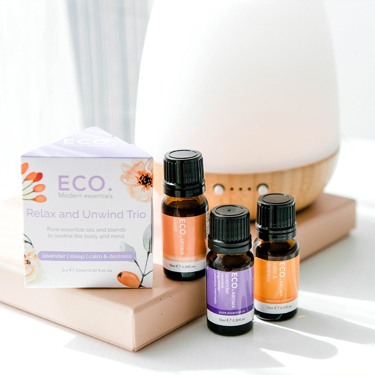 Calm Sleep DUO - Essential Oil Roll Ons for Stress, Anxiety Relief