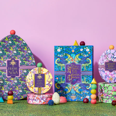 Vosges Haut-Chocolat's "The Dragon Collection" offers luxury chocolate Easter gifts for adults and children.