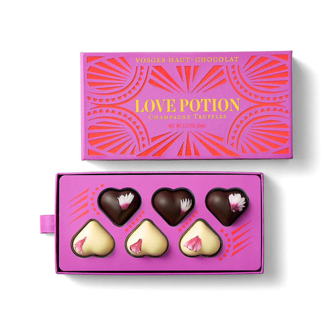Love Potion Chocolate Champagne Truffles by Vosges