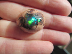Cantera Opal or Dragon Egg: Image by Ginger Hansen, Firefly Jewelry Studio