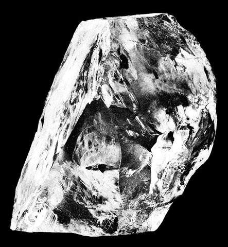 Cullinan Diamond Rough - By Unknown - Plate I, The Cullinan (1908)., Public Domain, https://commons.wikimedia.org/w/index.php?curid=49459736