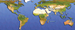 Map where Sapphires are Mined - thenaturalsapphirecompany.com/t-education_sapphires/