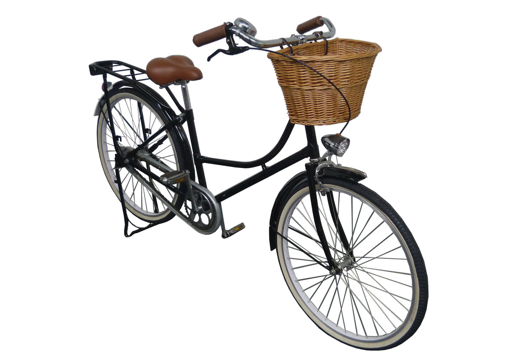 wicker basket for cruiser bike