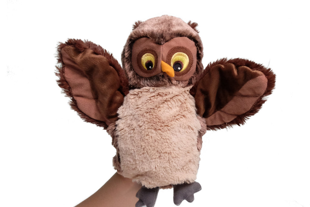 ikea owl puppet