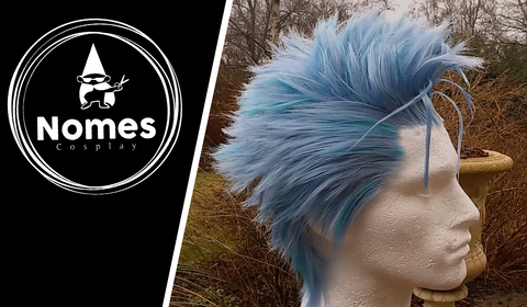 Grimmjow Cosplay wig from Bleach