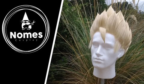 Adult Gohan Super Saiyan Cosplay wig from DragonBall Z