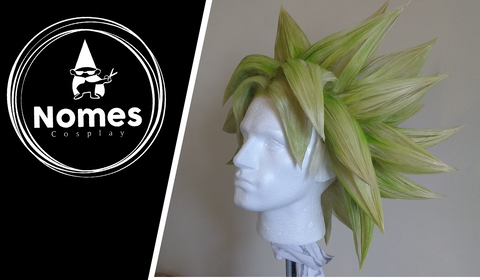 Broly Super Saiyan Cosplay wig from DragonBall Z