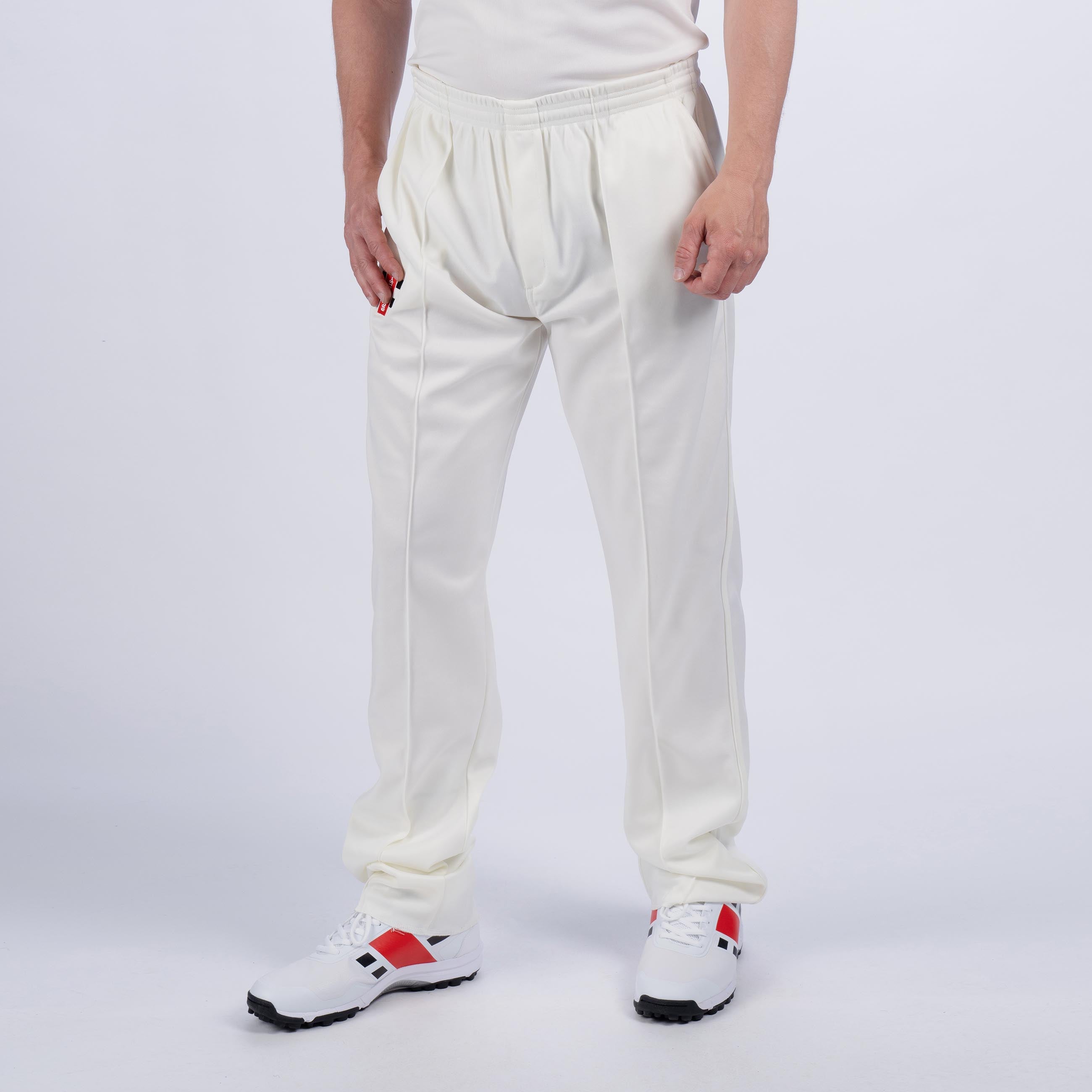 Buy Kids Straight Fit Cricket Trouser TS 500 Jr White Online | Decathlon