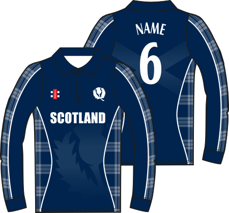 scotland cricket team jersey