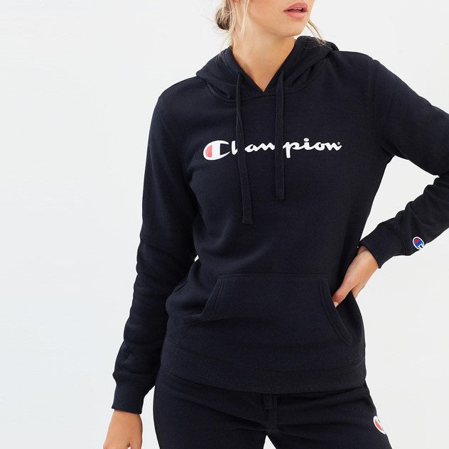 champion black womens hoodie