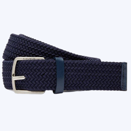 lacoste webbing belt