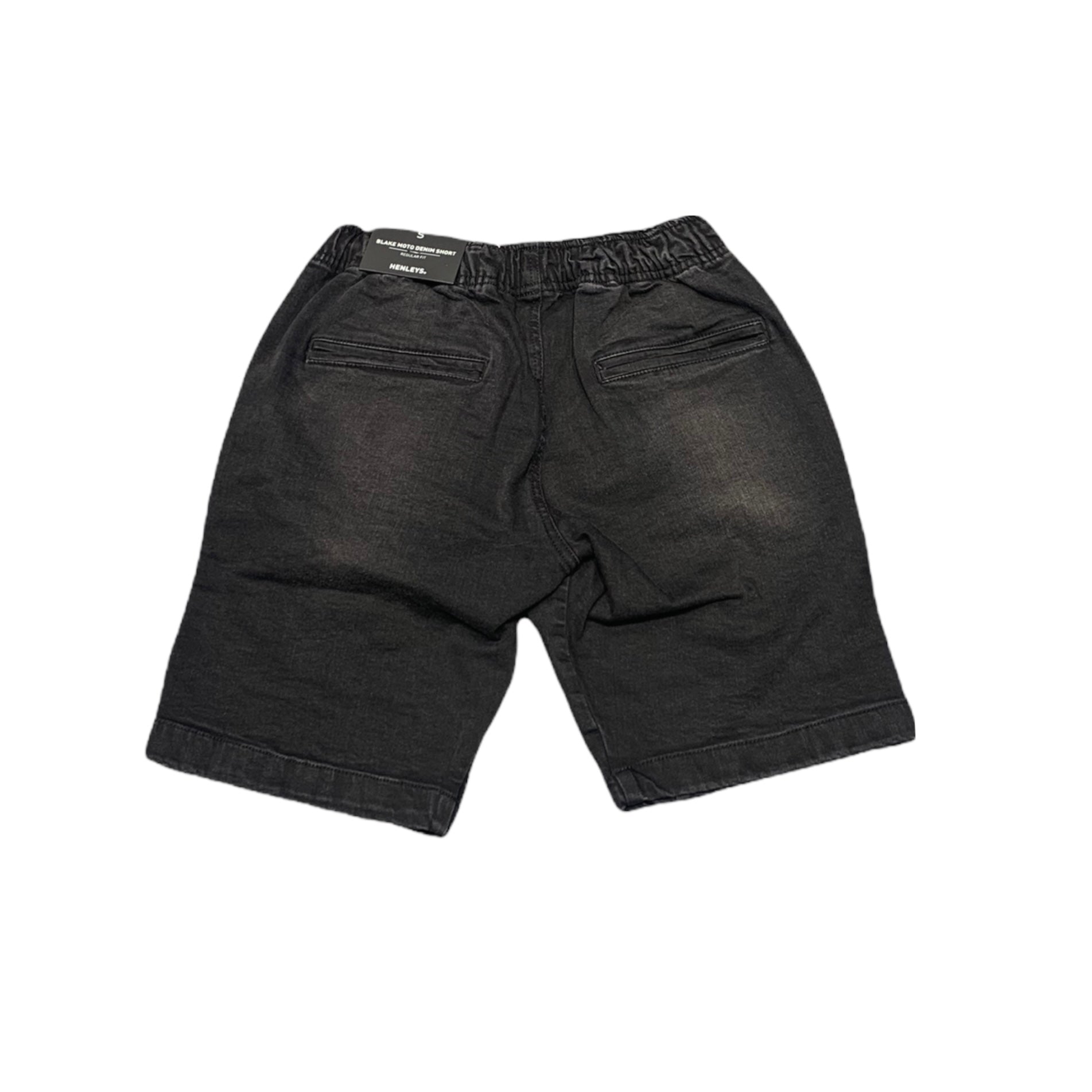 vintage black denim shorts