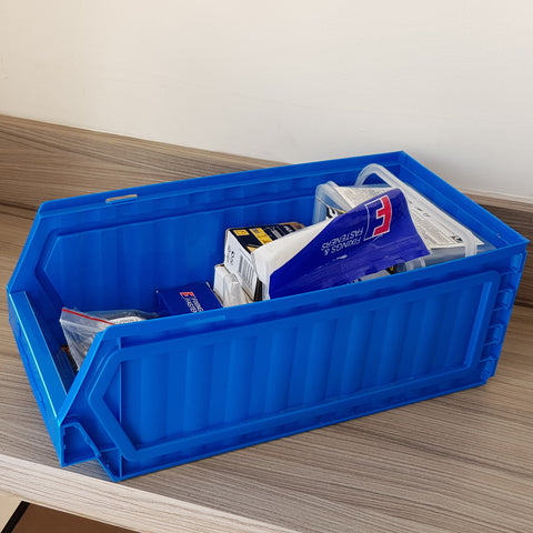 folding parts bin