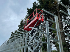 installation cantilever racking