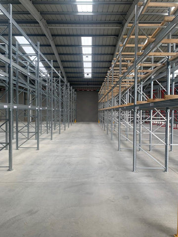 pallet racking warehouse installation