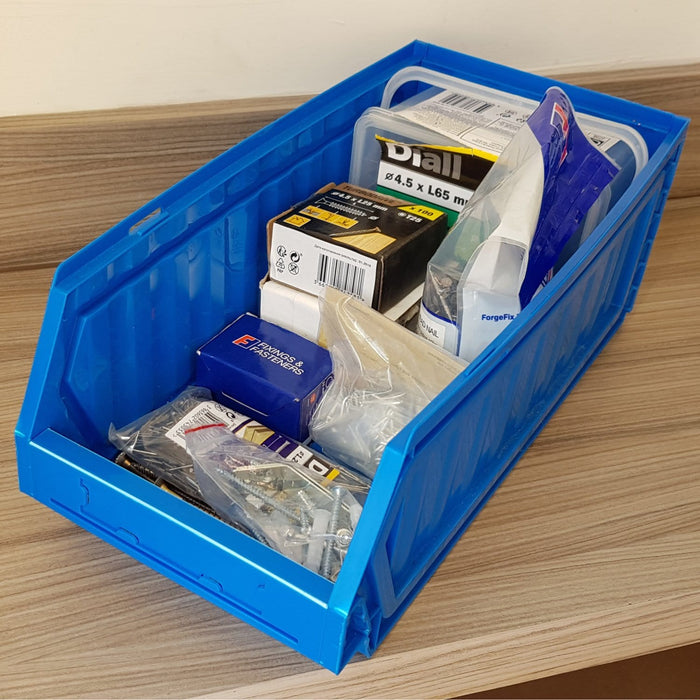 flat pack plastic storage boxes