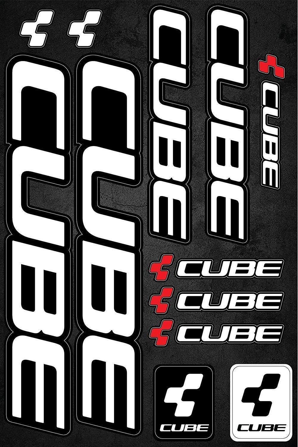 cube bike stickers