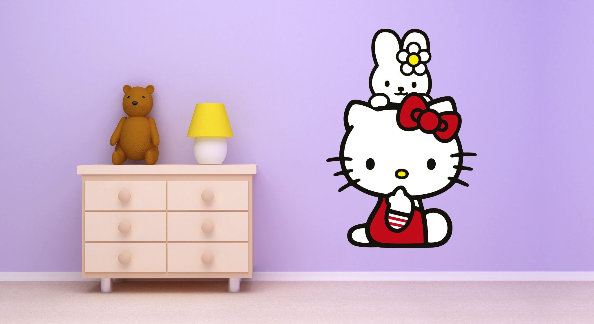 Wall Stickers Kids Room Hello Kitty Kd48
