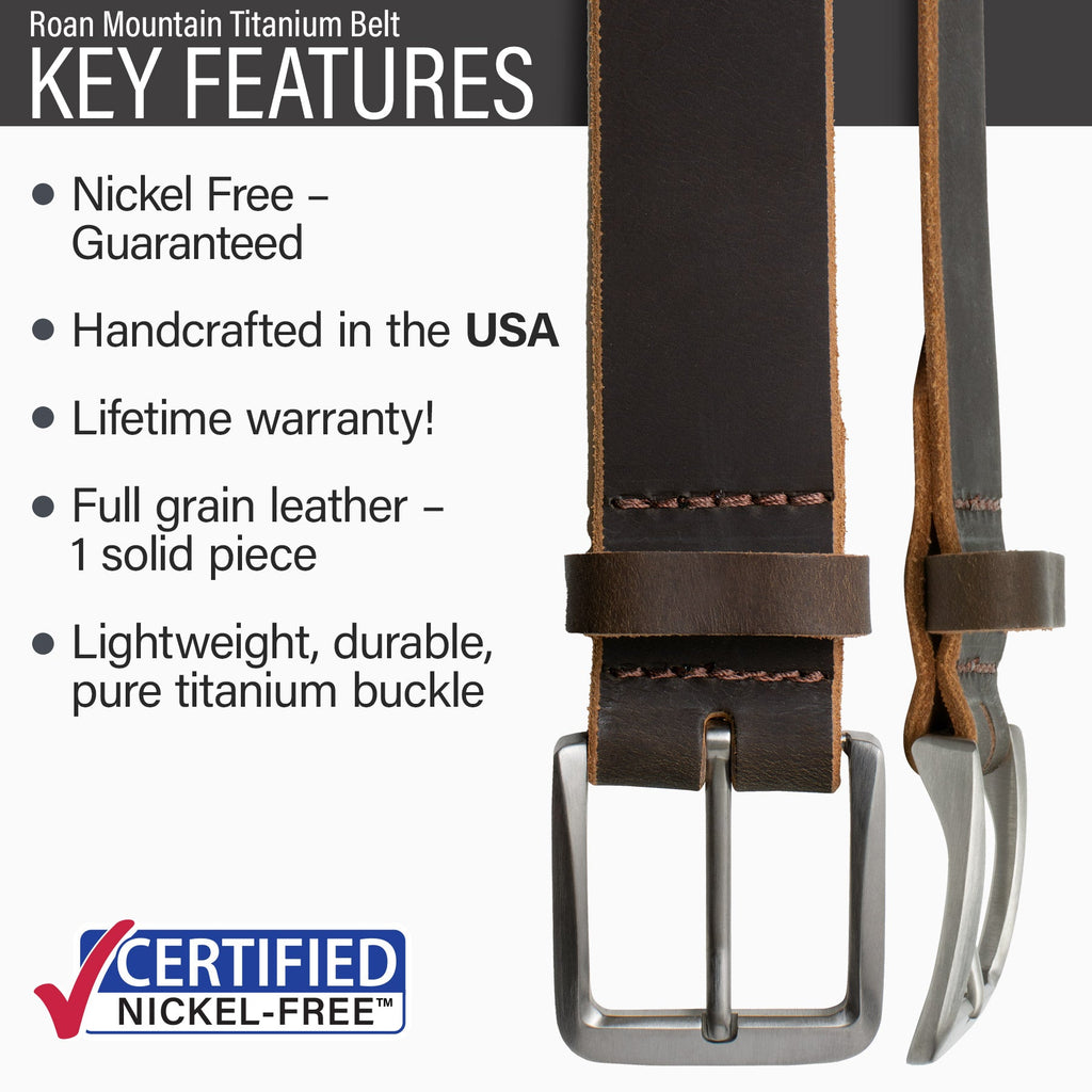 Nickel Free Belts  Certified Nickel Free