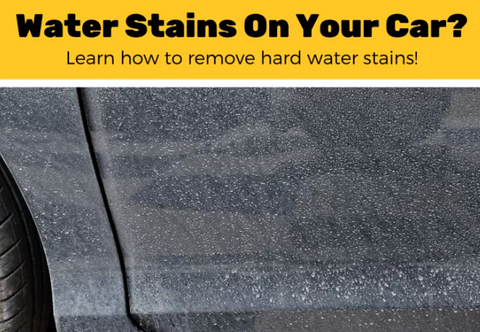 How to Remove Water Spots on a Car