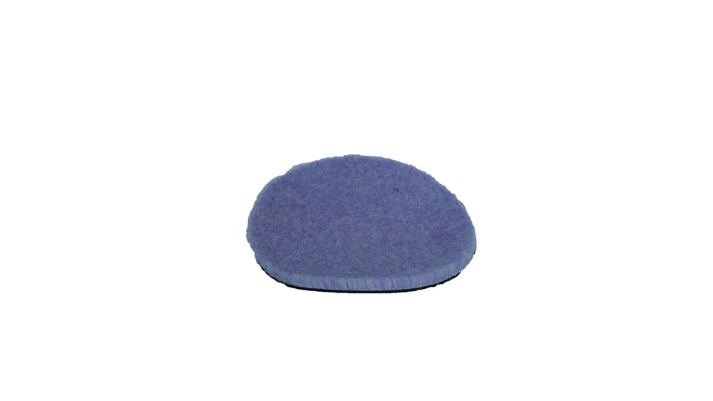 Lake Country Blue Hybrid Foamed Wool Pad - 6 - Detailed Image