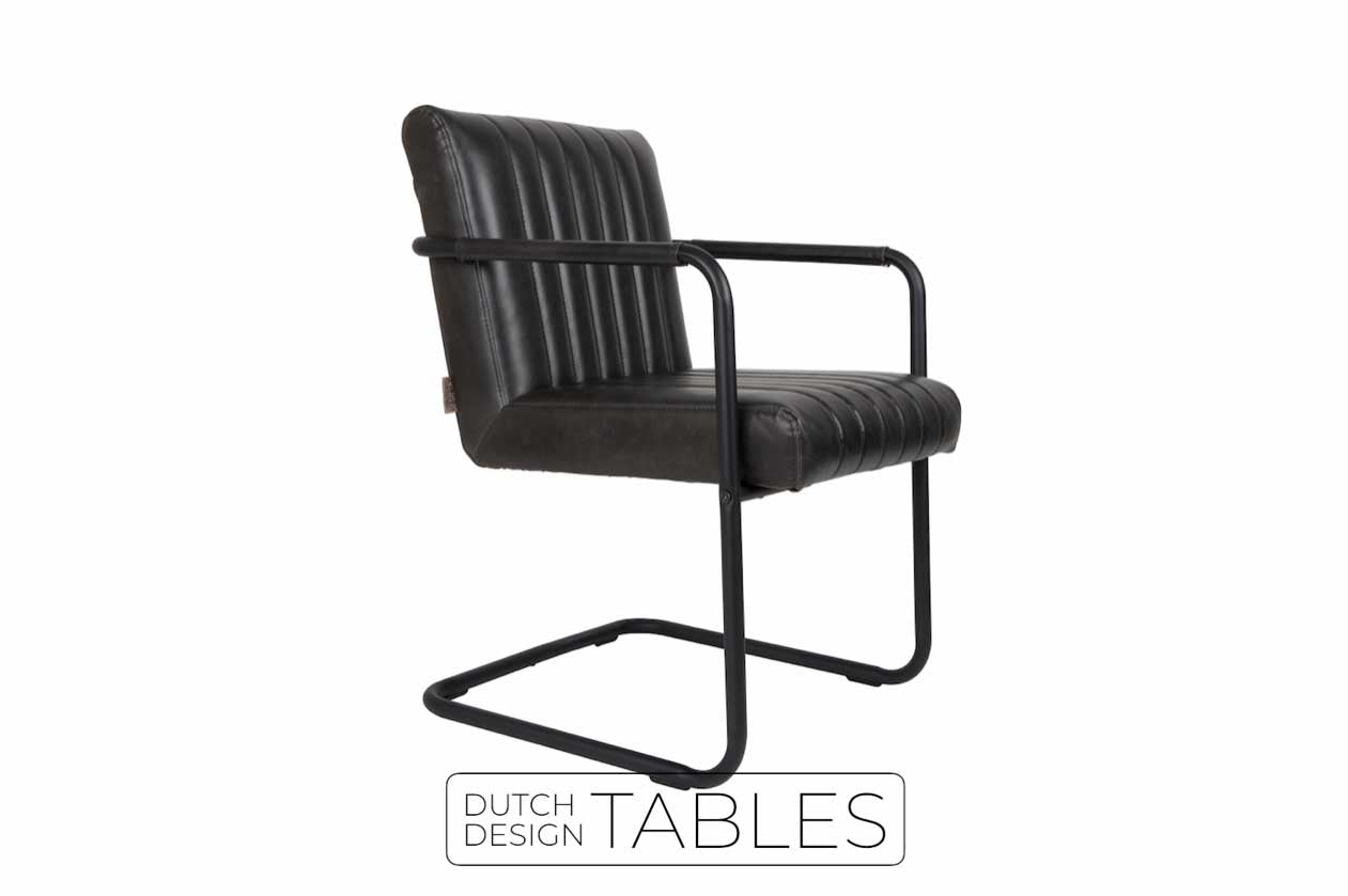 analyse Zijdelings Prik Stoel Dutchbone Stitched LL armchair (per 2) – Dutch Design Tables