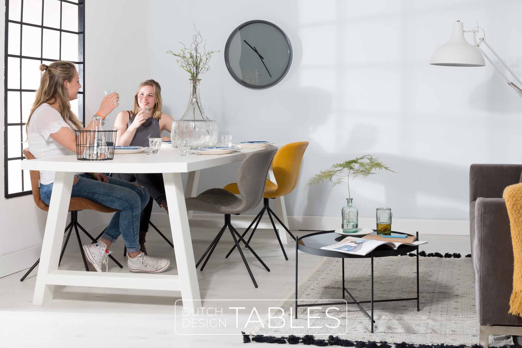 Stoel Zuiver OMG LL | Leather Look 5 kleuren! – Dutch Design Tables
