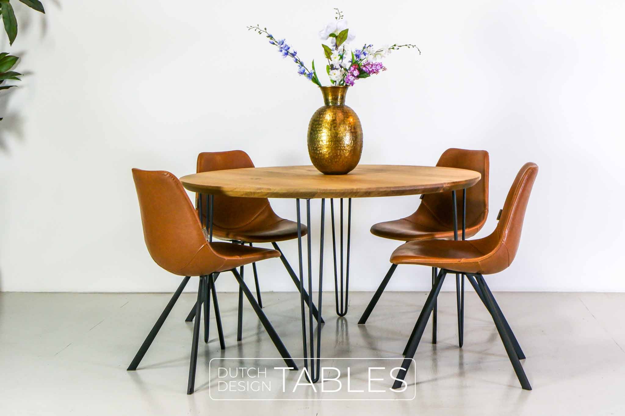 Landschap zijde stopverf Tafel DREAUM Forcina | Ronde eettafel van massief eiken | Snel in huis – Dutch  Design Tables