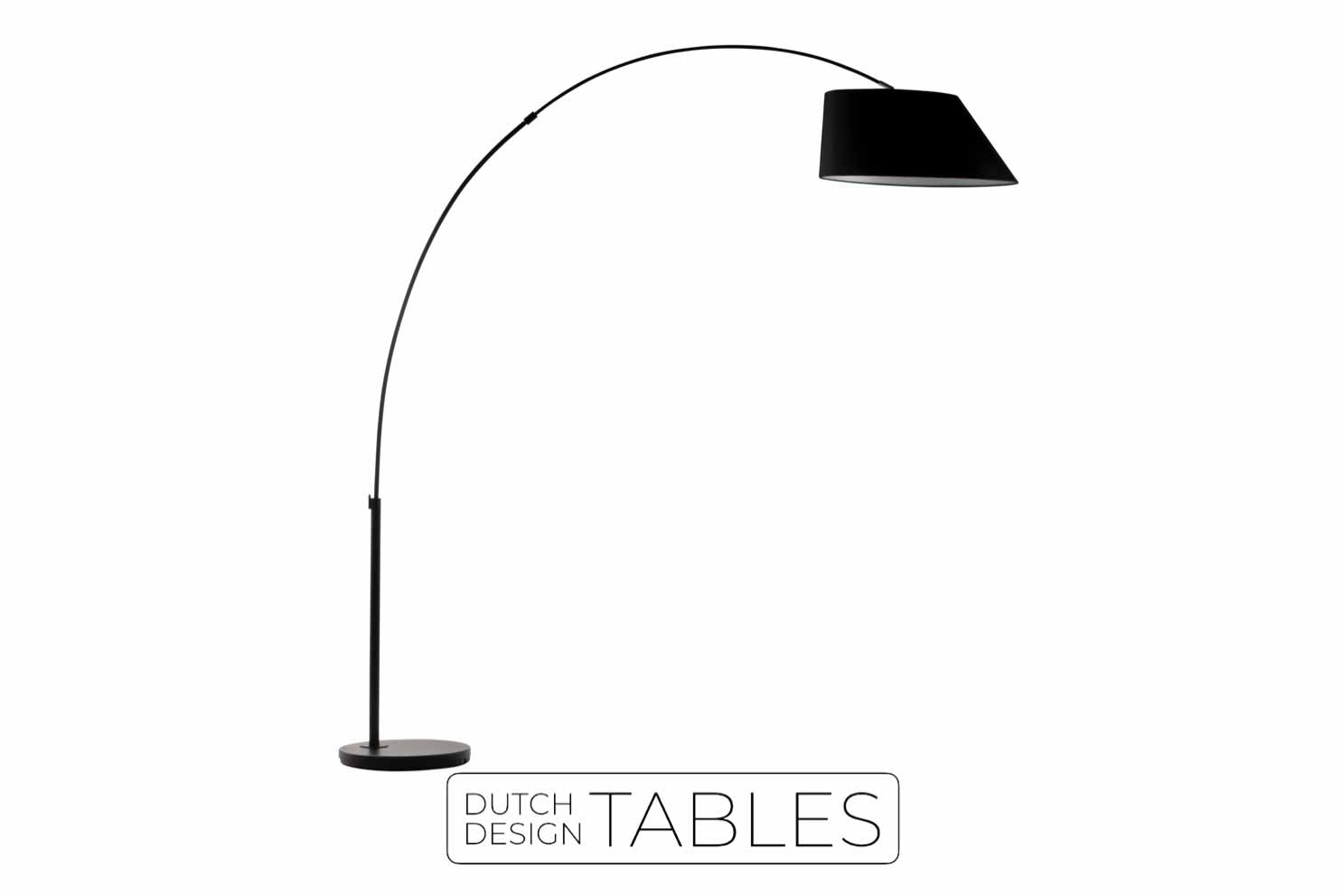 Honger lichten Crack pot Vloerlamp Zuiver Arc | Ophangen is niet meer nodig met een booglamp! –  Dutch Design Tables