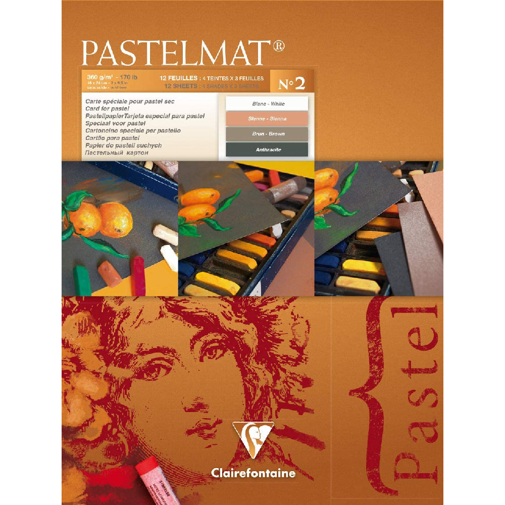 Clairefontaine 96005C Pastelmat Pad For Pastel 18 x 24 cm – ViniCart