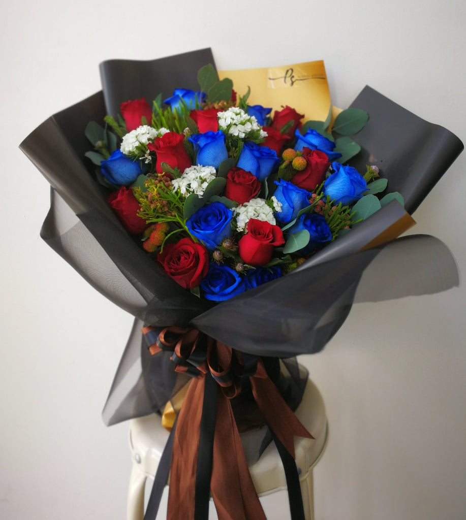 Blue Flower Bouquet Images
