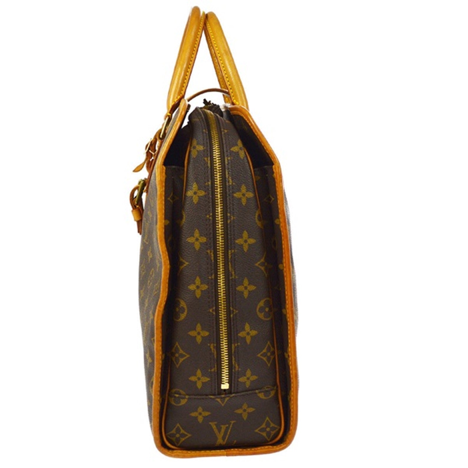 LOUIS VUITTON Monogram Canvas Rivoli Briefcase Satchel Bag