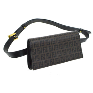 FENDI Zucca FF Waist Bag – Luxury 