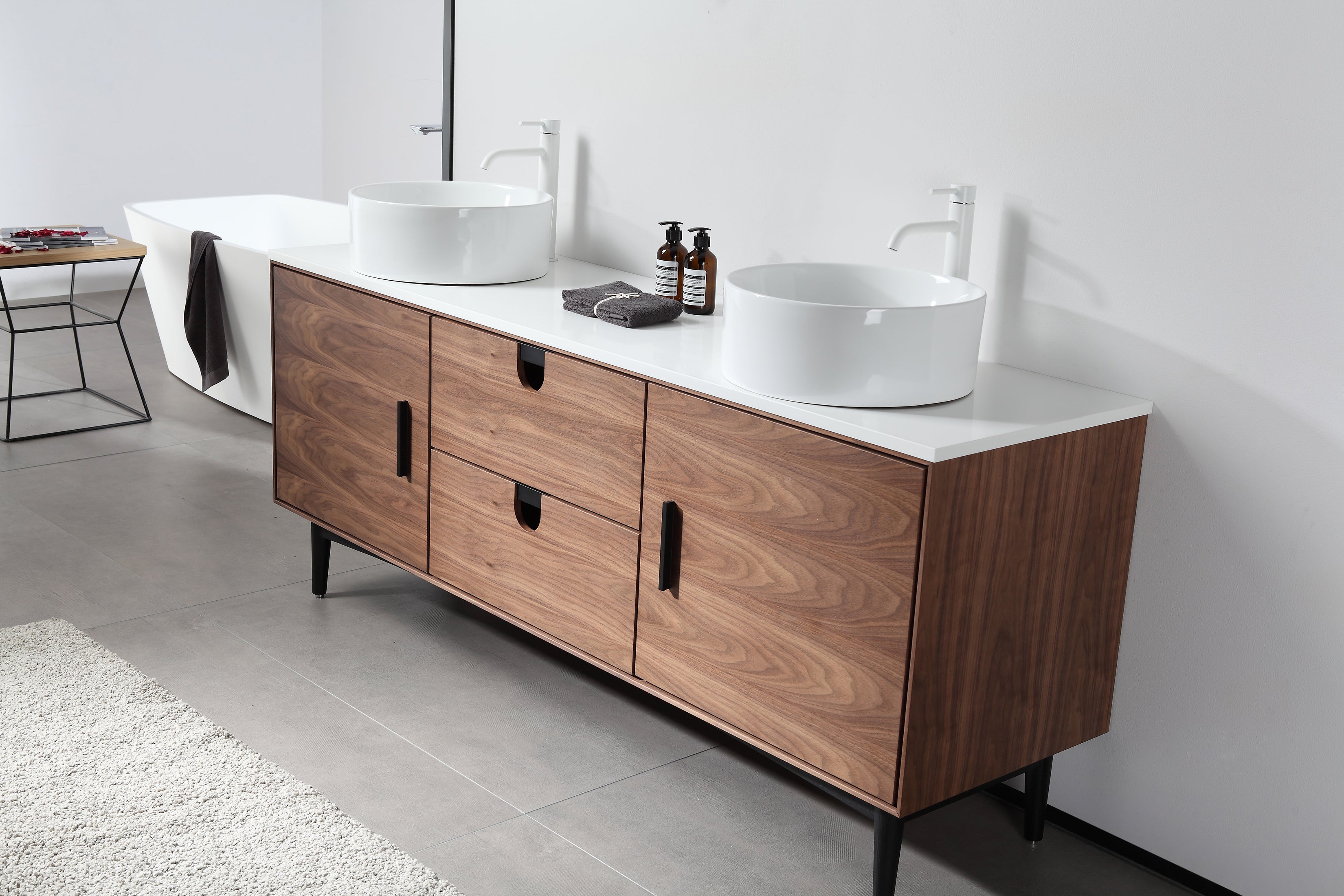 Best Collection of 62+ Captivating Freestanding Bathroom Vanity With Top Most Outstanding In 2023