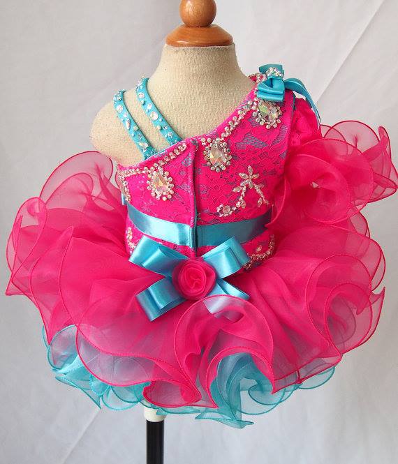 Little Miss/Baby Girl/Toddler/Infant/Newborn Cupcake Pageant Dress ...