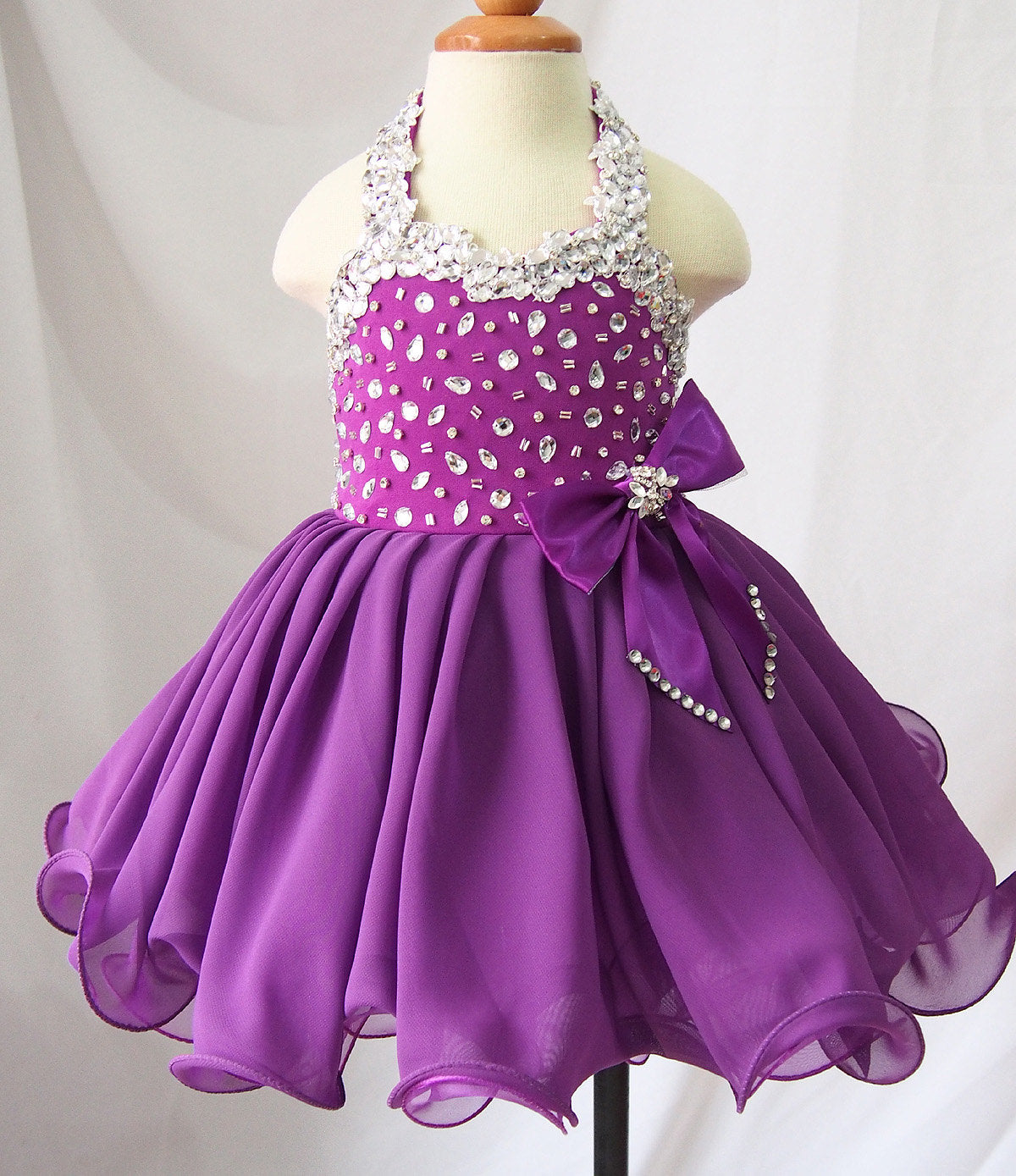 purple pageant dresses for toddlers