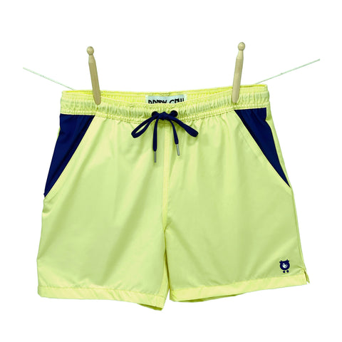 Lemon Yellow Swim Shorts