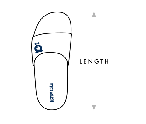 Randy Cow Sliders Sizing