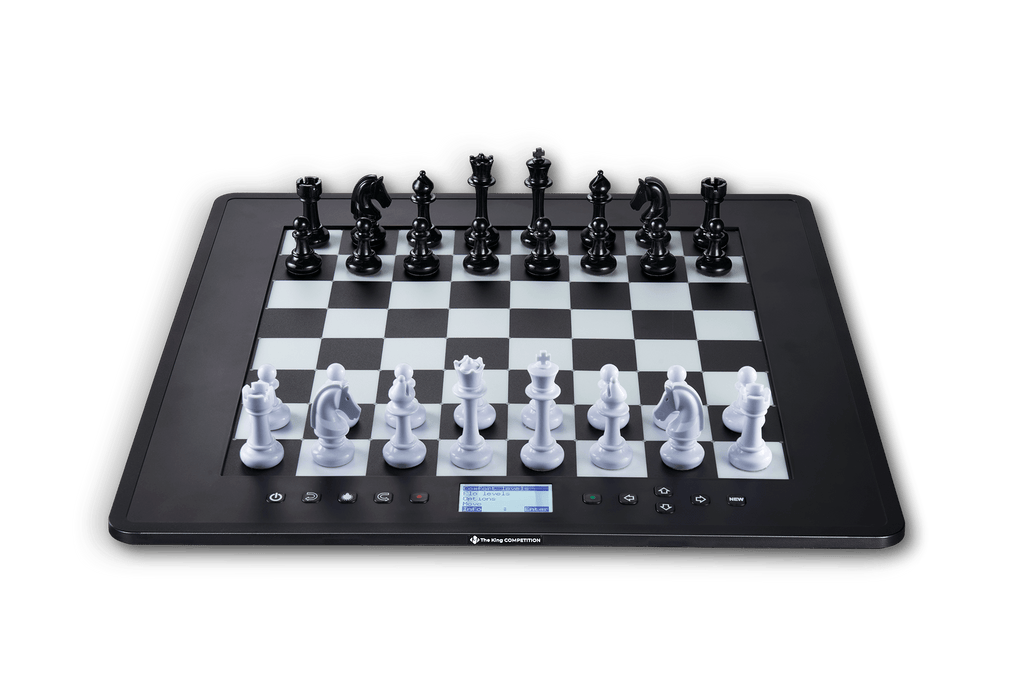  Exclusive Luxe Edition Electronic Chess Board by Millennium -  Wooden Electronic Chess Board and Storage Cabinet - Perfect Partner for  Practice or Play - Model MIL843 : Toys & Games