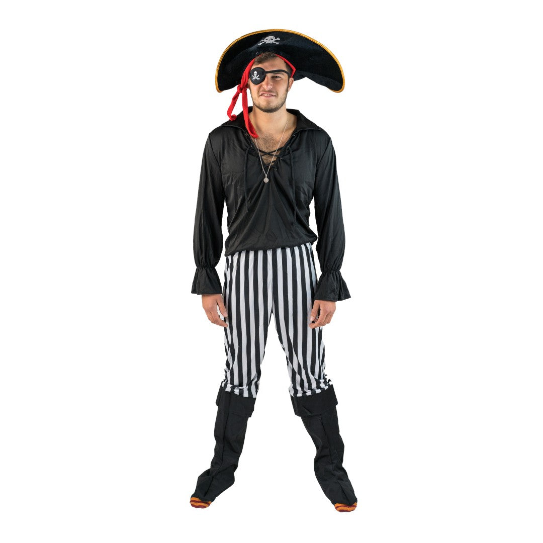 Black Pirate Costume – Bodysocks UK