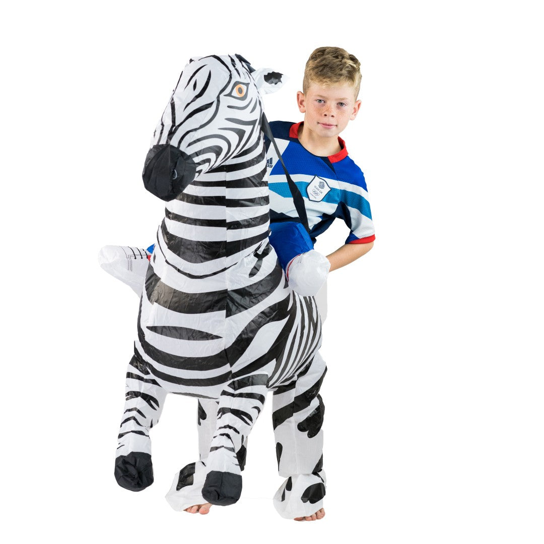 Kids Inflatable Zebra Costume – Bodysocks UK